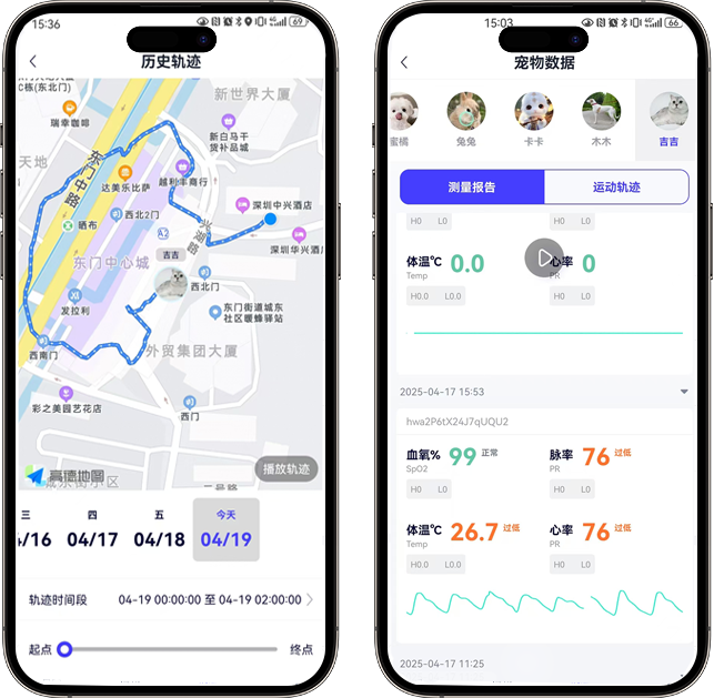 智能监测与轨迹追踪